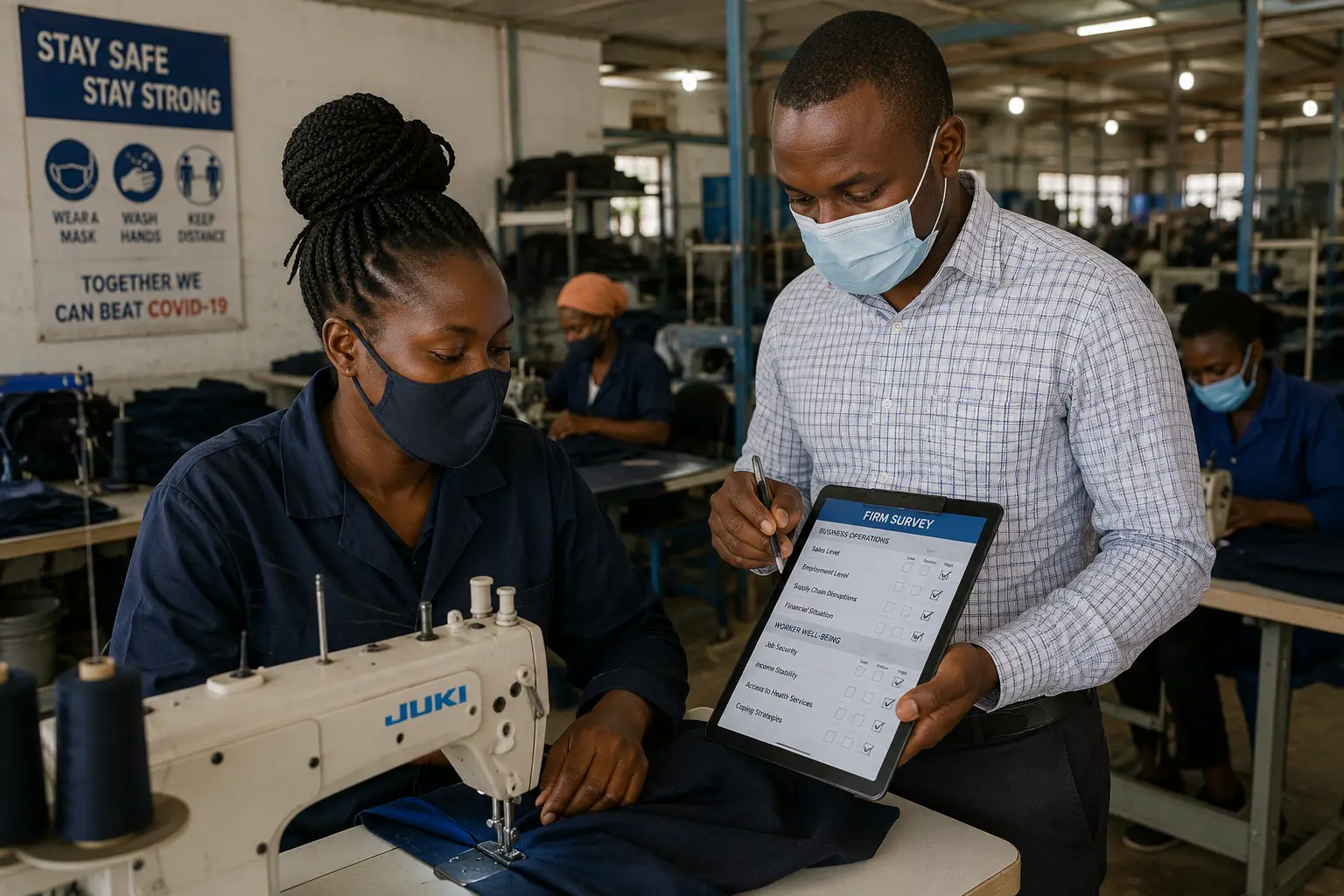 Firm Dynamics and Worker Resilience to the COVID-19 Shock in Uganda research project