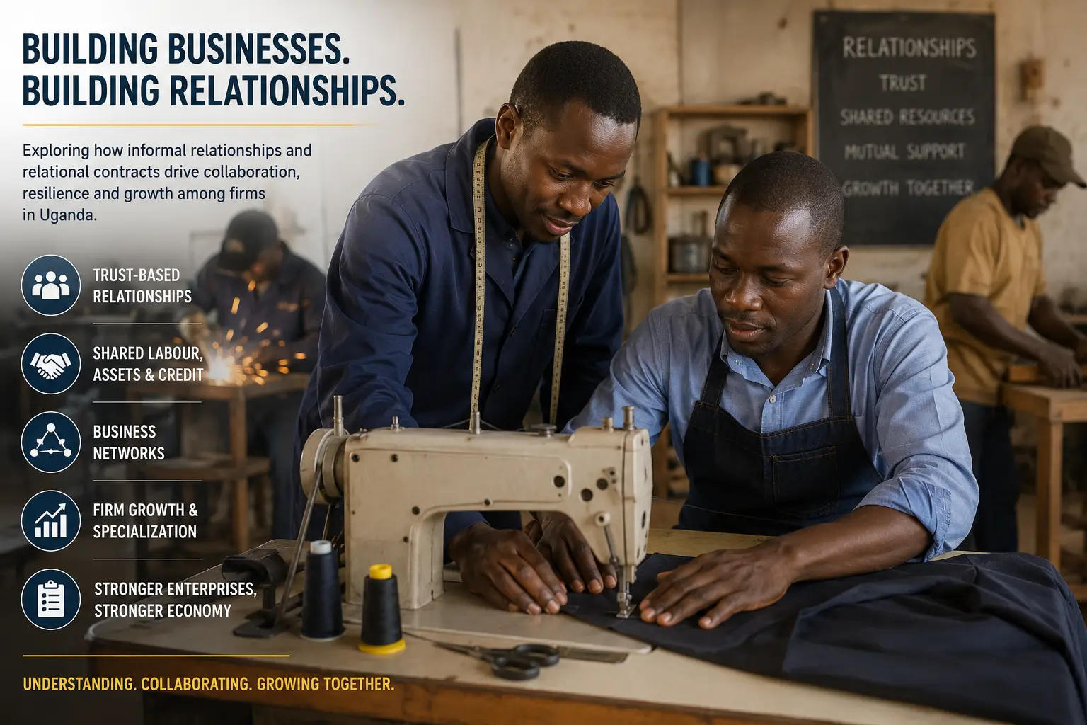 Fieldwork and research activities for “The Nature of the Firm” Revisited: Documenting Relational Contracts within and Between Firms in Uganda