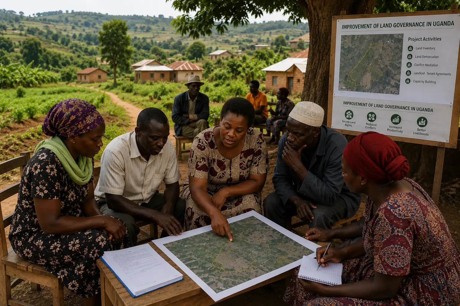 Improvement of Land Governance in Uganda research project