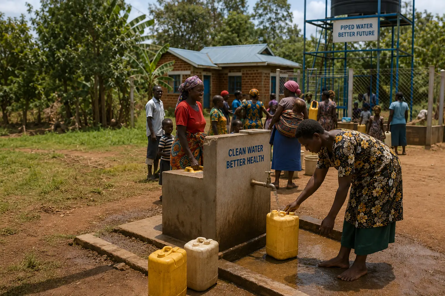 The health and well-being benefits of transitioning to piped water service: A prospective study in rural Uganda research project
